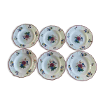 Lot de 6 assiettes sarreguemines agreste