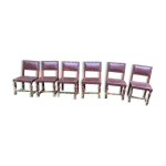 Lot de 6 chaises