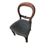 Lot de 6 chaises anglaises �poque louis philippe