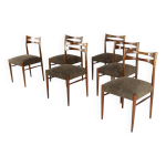 Lot de 6 chaises de salle  manger en palissandre 'leinburg'