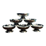 Lot de 6 coupes � glace