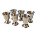 Lot de 6 coupelles en inox  glace ou sorbet vintage guy degrenne