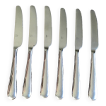 Lot de 6 couteaux  dessert / fruit nuovo milano alessi