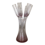 Lot 6 fltes  champagne