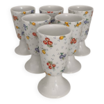 Lot de 6 mazagran tasse mug en porcelaine pillivuyt