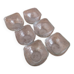 Lot de 6 ramequins carr
