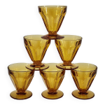 Lot de 6 verres  liqueur