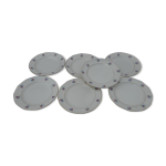 Lot de 7 assiettes � dessert