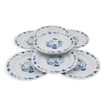 Lot de 8 assiettes model:aster