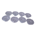 Lot de 8 bougeoirs en verre, luminarc