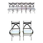 Lot de 8 chaises Lot de 8 chaises