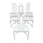 Lot de 8 chaises salle  manger