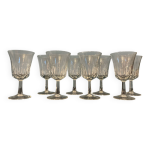 Lot de 8 verres  vin luminarc