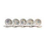 Lot d'assiettes en faience u&c sarreguemines