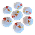 Lot assiettes luminarc floral