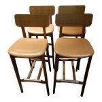 Lot de chaises bistrot haute