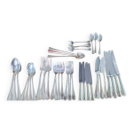 Lot de couverts chambly en m�tal argent�