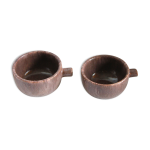 Lot de deux coupelles