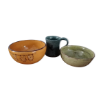 Lot petit déjeûner poterie Lot petit déjeûner poterie