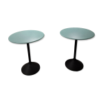 Lot de tables d appoints postmoderne. maison porada arredi .