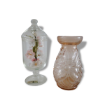 Lot vases + bocal