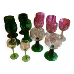 Lot de verres  vin