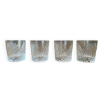 Lot de verres  whisky cristal vintage