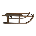Luge vintage en bois