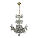 Lustre 4 lumires cristal