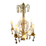 Lustre 5 lumires cristal