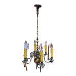 Lustre ancien en bronze