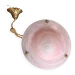 Lustre art dco en pte de verre