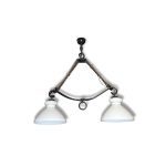 Lustre de billard en fer