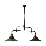Lustre de billard en laiton chrom