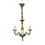 Lustre bronze 3 lumires