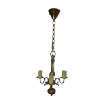 Lustre en bronze ancien