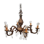 Lustre bronze des annes 50