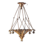 Lustre en bronze eugne soleau