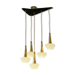 Lustre en cascade annes 50