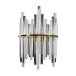 Lustre chevilles en verre annes 1960