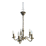 Lustre classique dor  5 bras de lumire d:40cm
