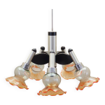 Lustre, design italien, annes 1970, fabrication : italie