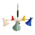 Lustre diabolo articul, design italien, annes 1950 - 60