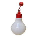 Lustre grosse ampoule années 70 Lustre grosse ampoule années 70