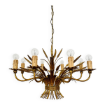 Lustre italien hollywood regency par hans kögl Lustre italien hollywood regency par hans kögl
