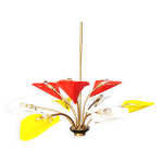 Lustre italien multicolore vintage, ann�es 1960