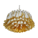 Lustre italien vintage en verre de murano