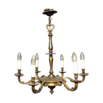Lustre louis xvi en bronze dor�e