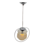 Lustre / luminaire / suspension art déco, vintage, chrome Lustre / luminaire / suspension art déco, vintage, chrome