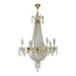 Lustre montgolfier 8 bras 12 lumières Lustre montgolfier 8 bras 12 lumières
